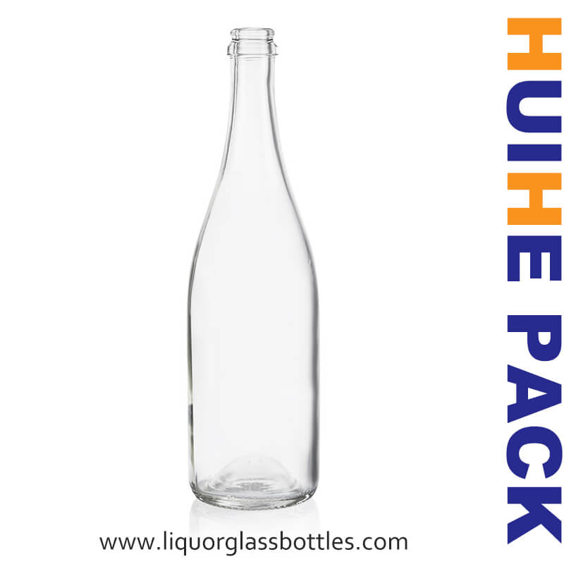 750ml Flint Glass Crown Finish Sparkling Bottle 750ml Flint Glass Crown Finish Sparkling Bottle