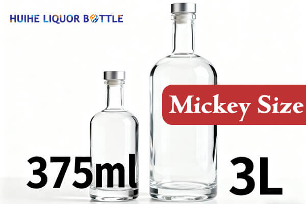mickey size bottle
