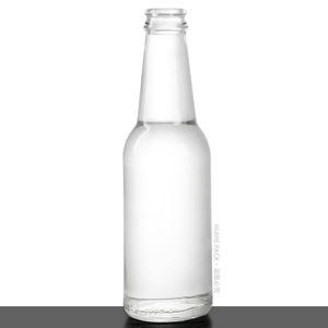 250ml Flint Clear Carbonated Apple Cider Glass Bottle with 26mm Crown Cap