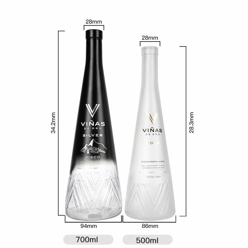 Tapered Neck Spirits Bottle capacity Tapered Neck Spirits Bottle capacity