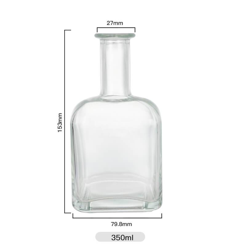 Square Long Neck Spirits Bottle capacity Square Long Neck Spirits Bottle capacity