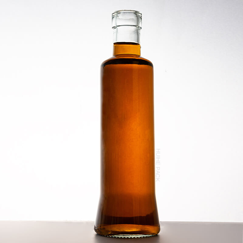 300ML Cylinder Clear Glass Beverage Bottle Wholesale