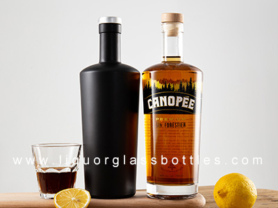The Botanical Belly gin bottle