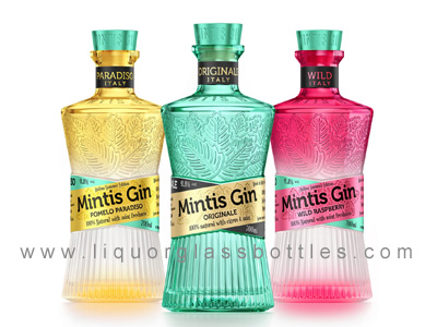 The Custom gin bottle