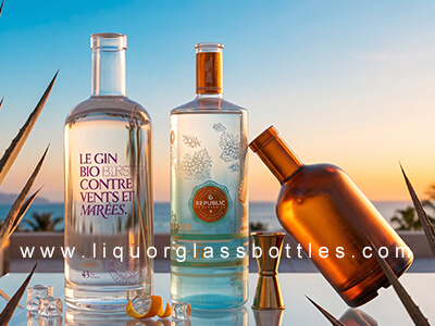 The Contemporary Cylinder gin bottle