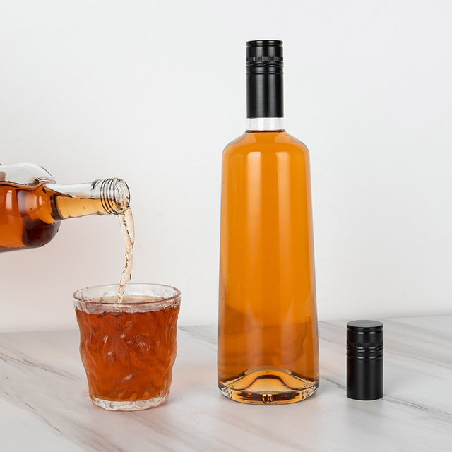 Bulk Custom Top Super Flint Glass Fancy Tequila Pullon valmistaja