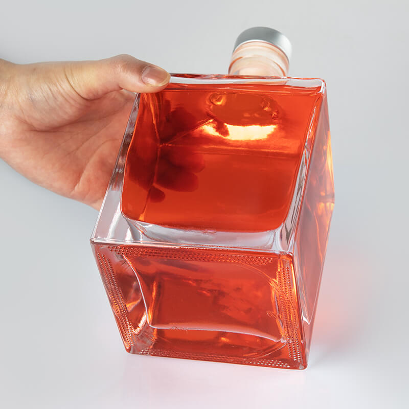 Cube liquor Bottle