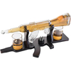 AK47 Gun Shaped 800ML Liquor Bottle Glass Decanter