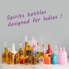 Customized Women Liquors Drink Glass Bottles Wholesale