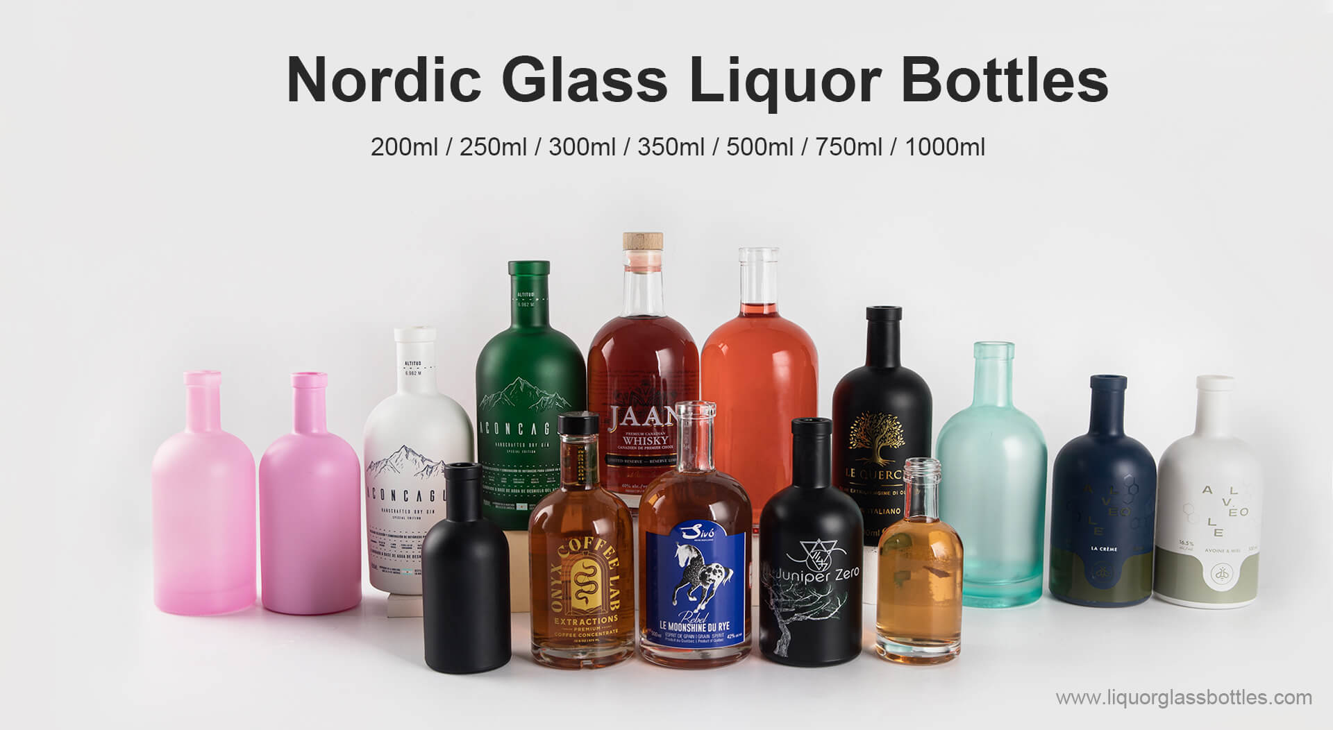 nordic glass bottles