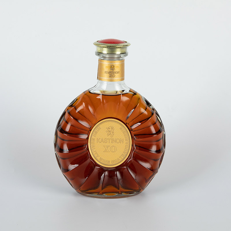 750ml xo glass bottle