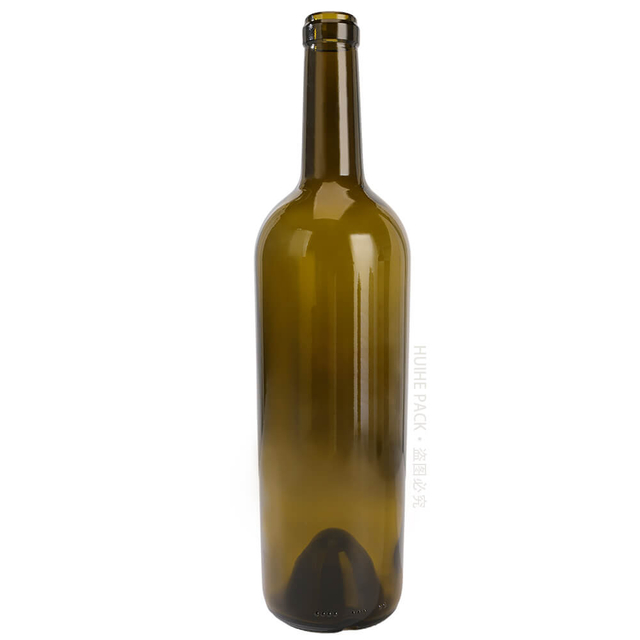 Republika Południowej Afryki No.5 szklana butelka na czerwone wino z etykietą