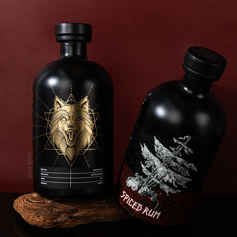 Hot-stamping Patterns Liquor Bottle-18
