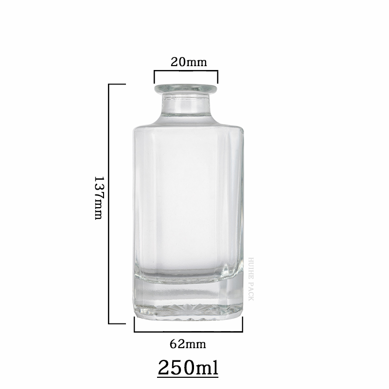 rectangular prism mini liquor bottle-capacity