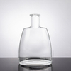 Flat Trapezoidal Liquor Bottle with Gently Curved Edges
