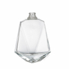 Geometric Design Angular Faceted Glass Liquor Bottle