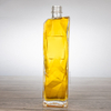  Irregular Geometric Patterns Rectangle Glass Liquor Bottle