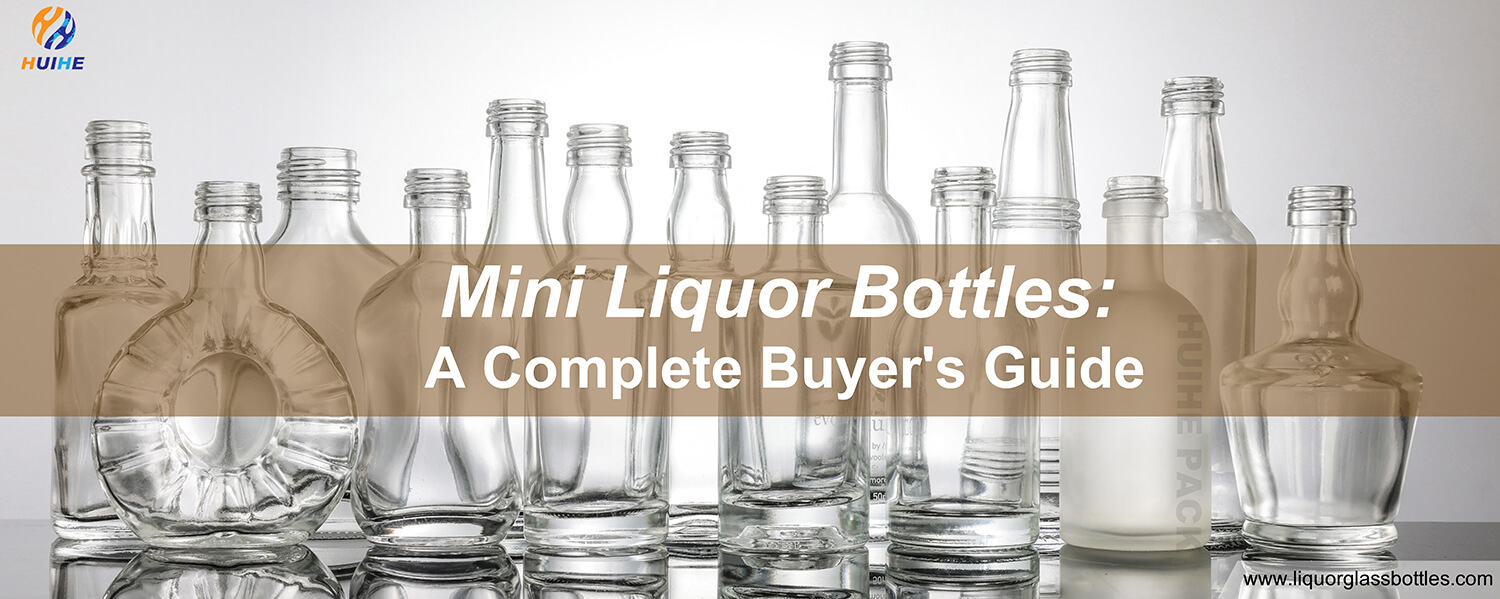 mini liquor bottles empty