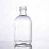50ml Square Transparent Flint Glass Shot Bottles of Alcohol