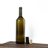 Dark Green Amber Glass Wine Bottles