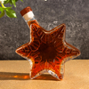 50cl Bespoke Unique Snowflake Shaped Spirits Glass Container