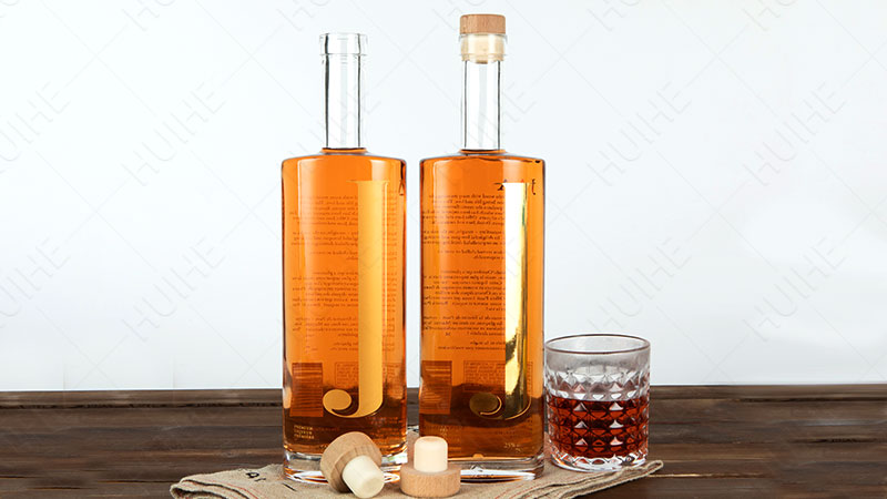 Classic Round Liquor Bottle - Philadelphia Oval Spirits Bottle