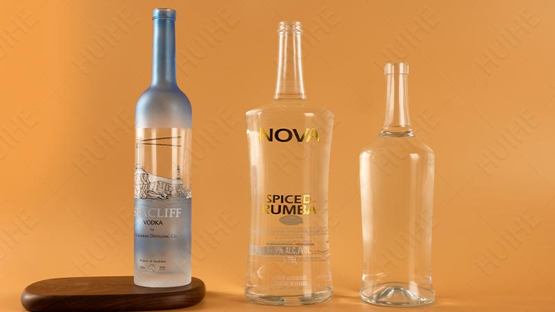 Different Glass Vodka Bottle Sizes - vodka bottles