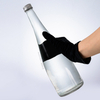 750ml Transparent Glass Mineral Water Drinking Bottle Bulk