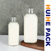 Wide-neck Square BPA Free Glass Dairy Bottle with Screw Lid
