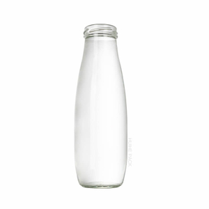 Food-grade 500ml Cylinder Clear Glass Coffee Milk Beverage Bottle