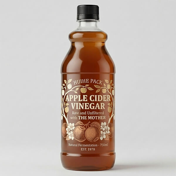 750ml Custom Vinegar Glass Packaging