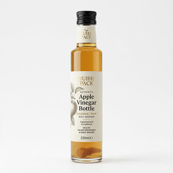 Dorica Glass Bottles for apple vinegar