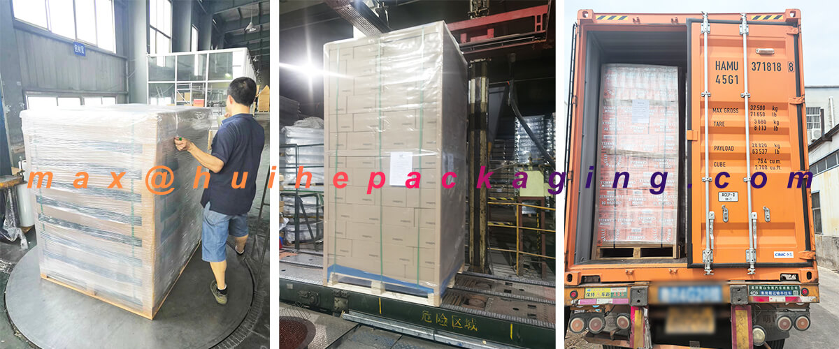 huihe super flint glass bottle packaging