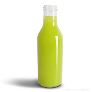 250ml 350ml 500ml Ringneck Round Glass Juice Bottles