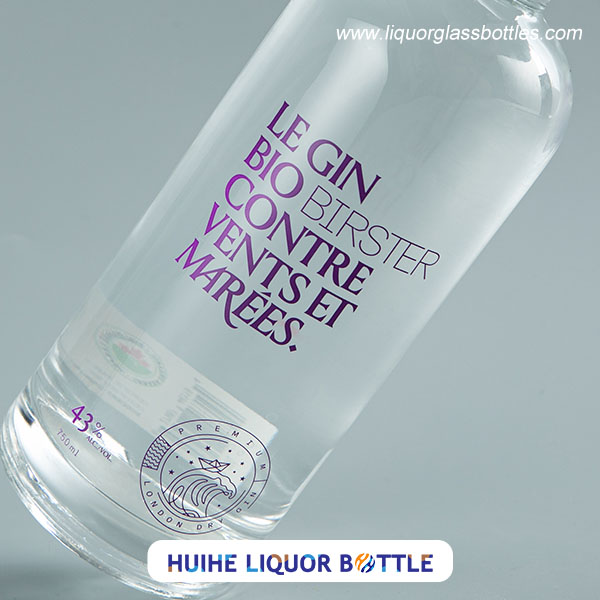 silk screen printing liquor bottle