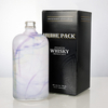 500ml Sleek Flat Rounded Shape Glass Liquor Bottle with Screw Cap