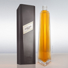 700ml Slender Triangular Ribbing Pattern Glass Liquor Bottle