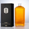 1500ml Multi - Edged Rectangular Glass Liquor Bottle