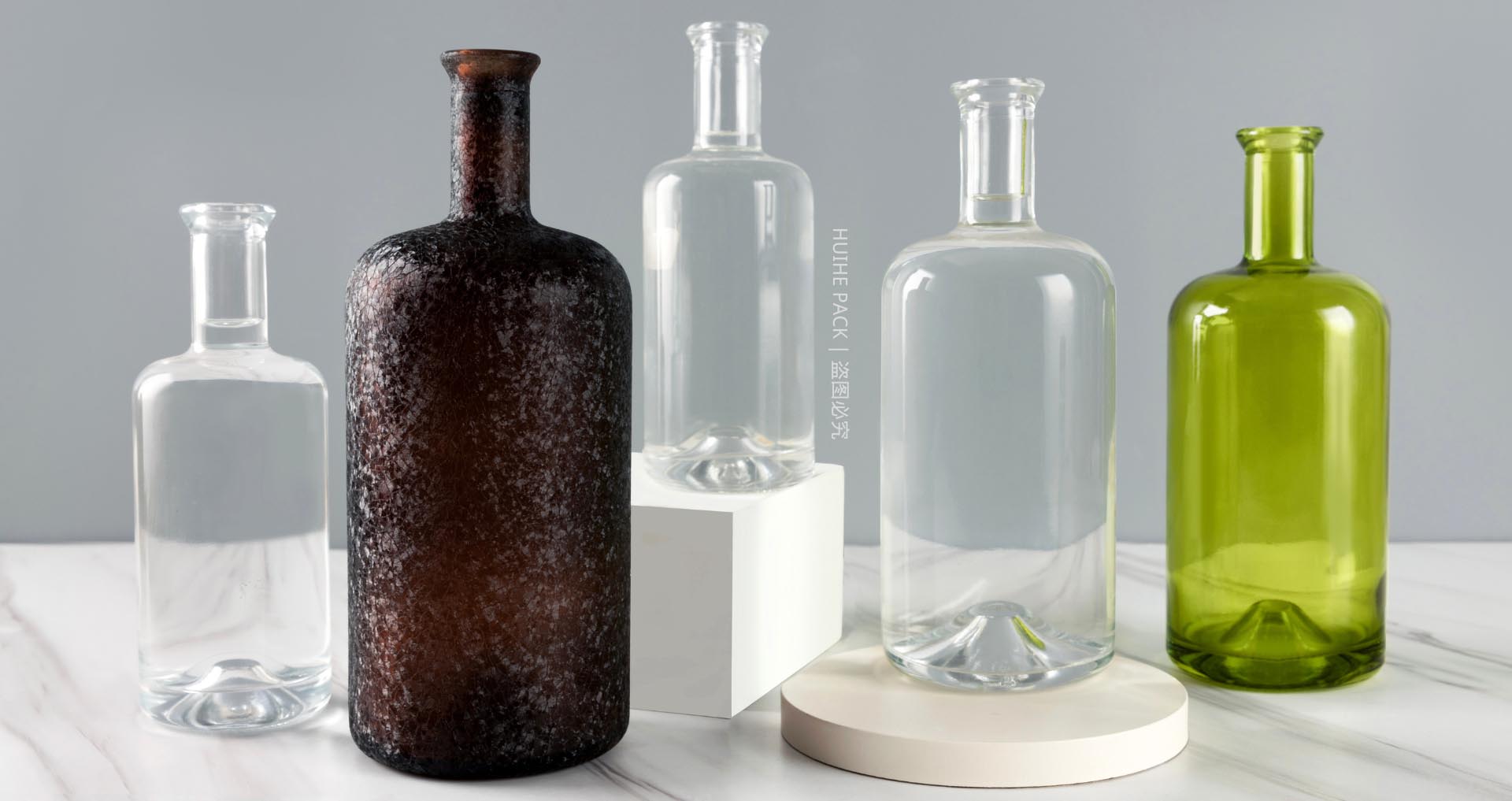 juniper glass gin bottle