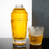 Cocktail Shaker-shaped Liquor Bottle with Diamond Texture Bottom
