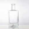 Snow Mountain Base 500ml Square Glass Liquor Bottle