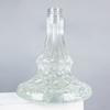 Broad Bottom Liquor Bottle with A Diamond - Patterned Embossment