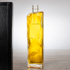  Irregular Geometric Patterns Rectangle Glass Liquor Bottle