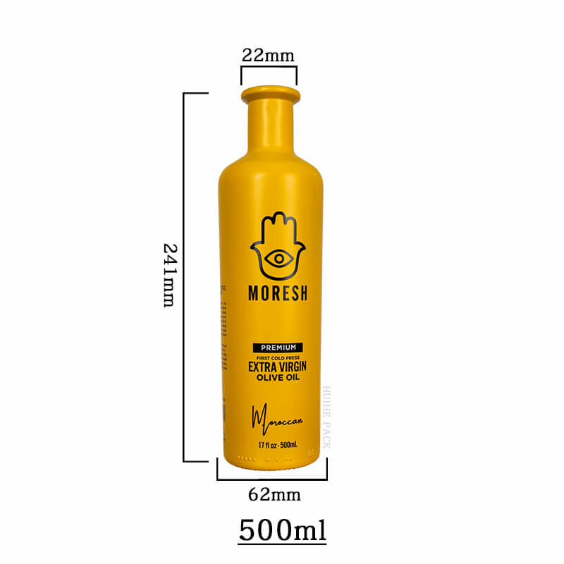 500ml Cylinder Alcohol Bottle-capacity