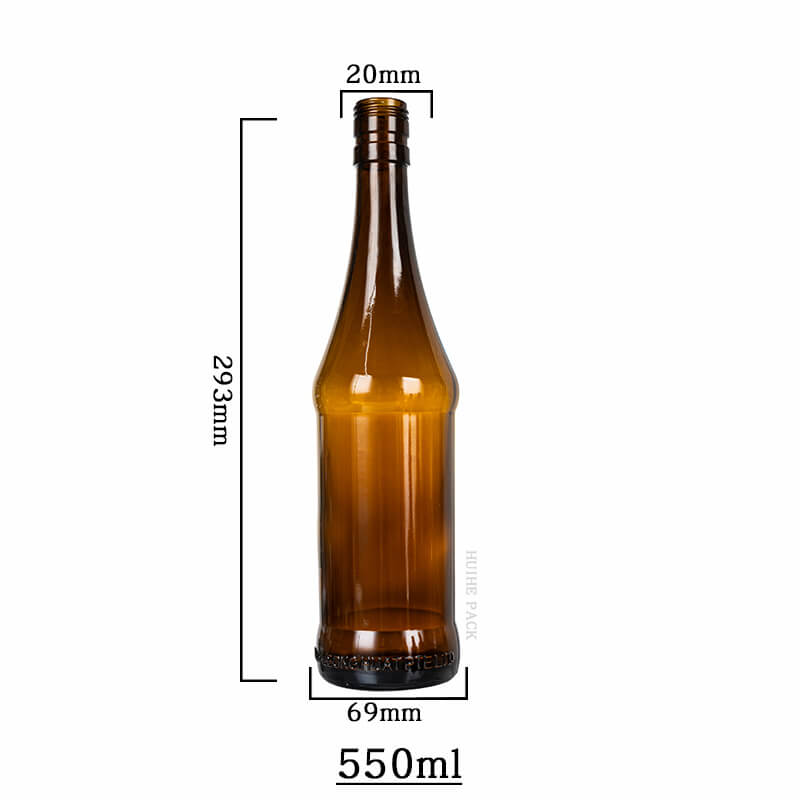 550 long neck amber beer bottle-1