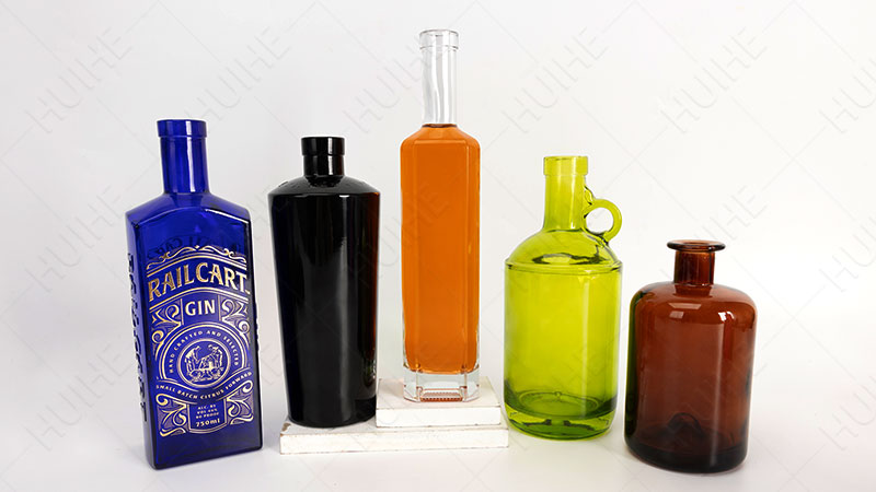 Liquor vs Liqueur - Liquor bottles