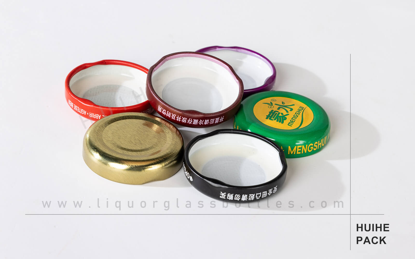 metal lug cap for beverage