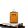650ml Square Thick Glass Bourbon Whisky Bottle Decanter