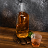 1.75L Half Gallon Handle Glass Liquor Bottle