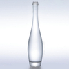 High-end 450ml Transparent Glass Mineral Water Bottle 